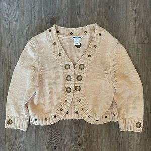 Nygard Collection metal grommet detail sweater